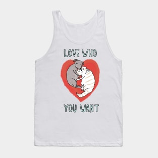 Love Who You Want Tank Top